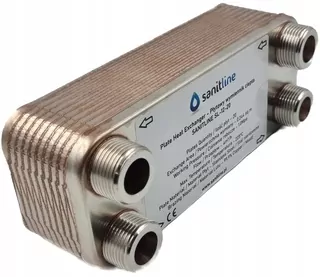 Výmenník tepla SANITLINE SL-12-20 20kW 3/4"